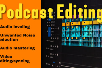edit your podcast audio