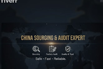 be your expert china sourcing agent