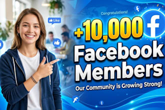 instantly get 5,000 real facebook members