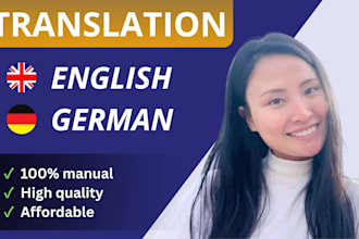 translate your english text to german, or german to english