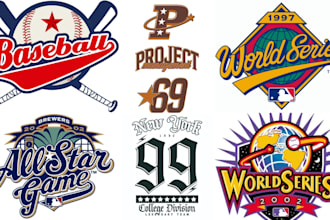 design energetic baseball basketball, soccer or sports club logo design
