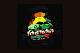 design automotive auto detailing auto repair and car wash logo