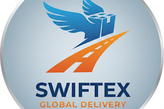 design a professional and modern delivery service logo for your brand