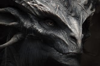 paint your dark fantasy creature