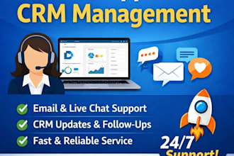 provide reliable customer support and CRM assistance