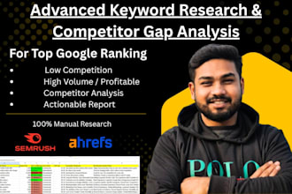do profitable SEO keyword research and competitor analysis