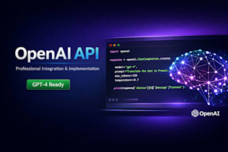 integrate openai API into your website or application