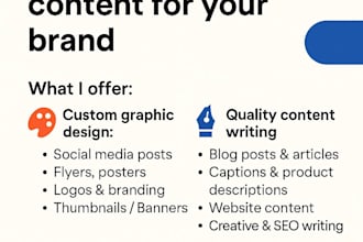 design stunning  graphics and design