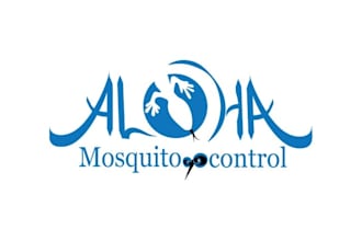 make extraordinary fun logo for aloha mosquito control