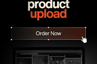 do product listing, product upload to your shopify store,website