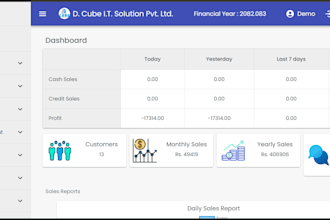 develop a custom pos retail system