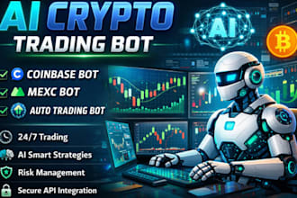 create coinbase bot, mexc bot, ai crypto trading bot, ai trading bot