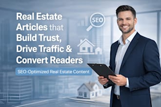 provide real estate tips and trends blog writing service