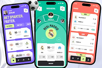 develop sport bet app, fantasy sport bet app, sweepstake app, raffledraw app