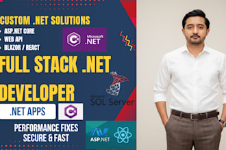 develop asp net core mvc web application with sql server and entity framework