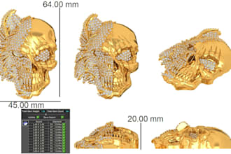 design custom 3d jewelry cad model