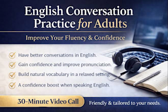 help improve your english fluency with conversation practice