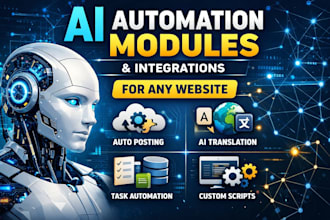 create ai automation tools for websites and apps