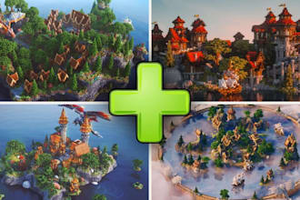 build pro minecraft maps, spawns, lobbies and custom worlds using worldpainter