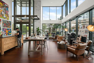 do hdr real estate photo, interior or exterior in photoshop