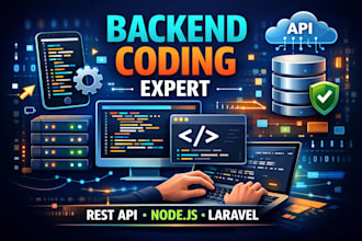 develop backend coding for mobile apps