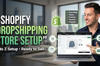setup a complete shopify store