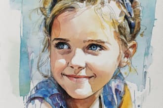 paint a watercolor painting for you