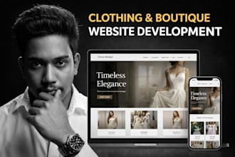 design a boutique website with whatsapp enquiry to get more customers