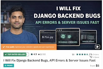 troubleshoot and fix django backend and rest API issues
