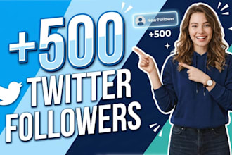 grow up new 500 twitter followers fast