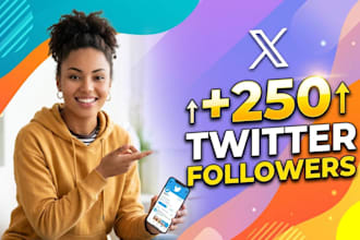 provide new 250 twitter followers fast