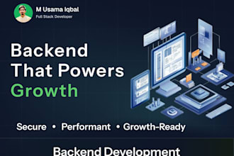 build secure and scalable backend for your web or mobile app