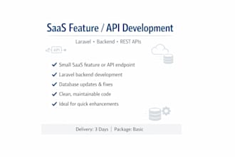 build or fix a scalable saas application using laravel