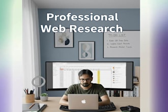 do accurate internet research, and lead generation