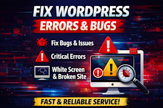 build or fix your wordpress website fast and reliably