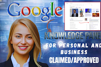 make google knowledge panel or knowledge graph for personal and brands