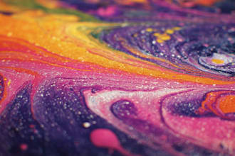 draw abstract painting art or color abstract art