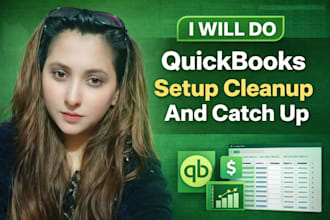 do quickbooks setup cleanup and catch up