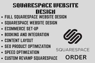 design blog squarespace template layout custom virtual booking squarespace site