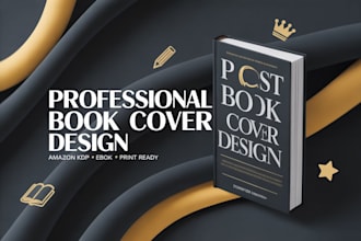 design a professional book cover and ebook interior for amazon KDP