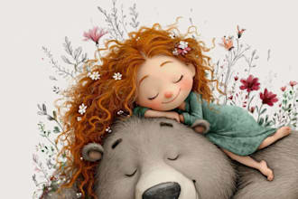 children book illustration and children book illustration