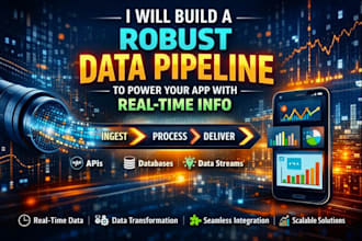build a real time data pipeline for your web or mobile app