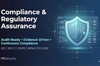 provide iso, soc, gdpr, hipaa, pci compliance assurance for your business