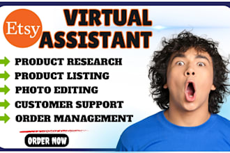 be your etsy virtual assistant etsy store manager etsy optimization etsy seo