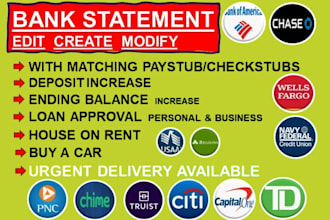 fix mistake and correct bank statement bank statement