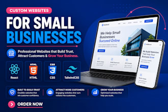 build modern websites for service businesses