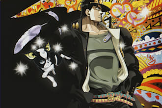 official anime style illustrations
