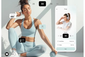 build fitness app, yoga and meditation app, dance fitness