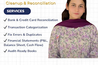 clean up and reconcile your 2025 quickbooks books