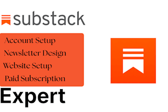 substack account setup, author, podcast, finance, substack newsletter design